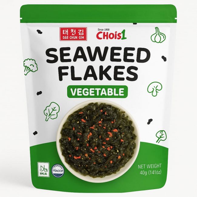 Flocos de algas vegetais (Dae Chun Gim) 40g