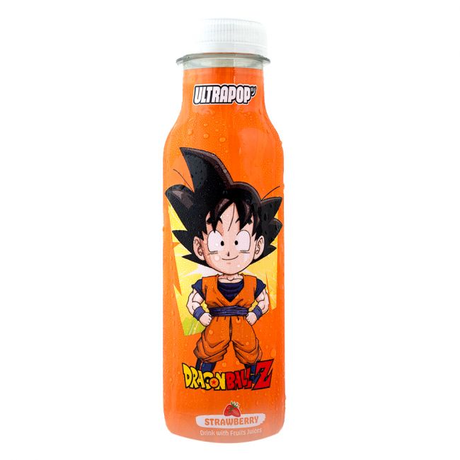 Beber sabor morango Goku (Dragon Ball Z) C / 12X330ML / 龙珠 草莓 風味 果汁