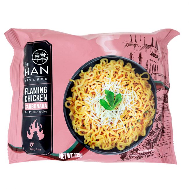 Macarrão instantâneo sabor frango carbonara (cozinha han) 135g