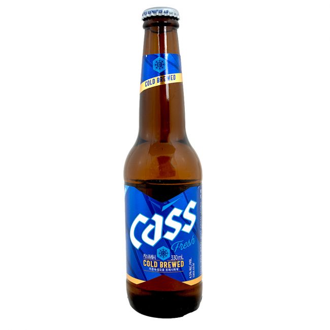 Cerveja coreana (CASS) 330ml Alc.4,5%