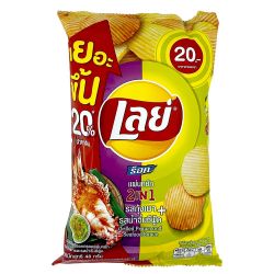 Chips Batata Tabbaks e Salsa Hoisin (Lays) C / 48x48G Chips Batata Tabbaks e...