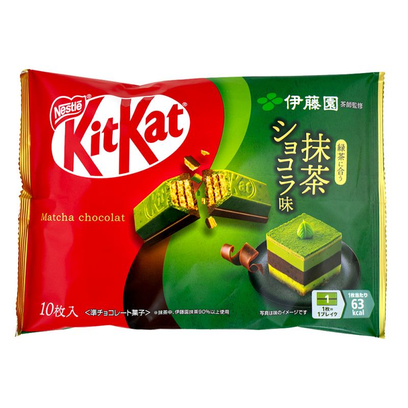 Comprar ONLINE Kitkat Itoen Chocolate Matcha (Nestlé) 116G (10pcs)