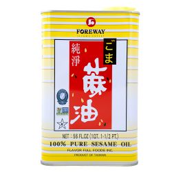 Óleo de gergelim puro (FOREWAY) 1,65L Óleo de gergelim puro...