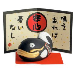 Luckfish "preto" 8x5cm