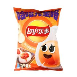 Chips patata s/yema de ovo...