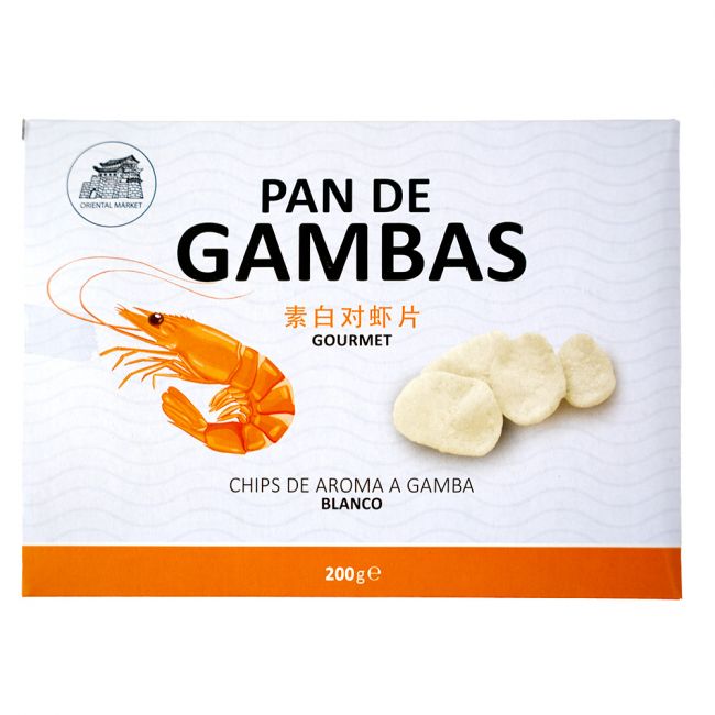 Pão de camarão branco (OM) 200g