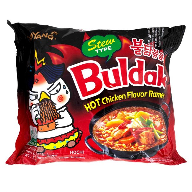 Ramen Buldak Frango Sopa picante (Samyang) 725g