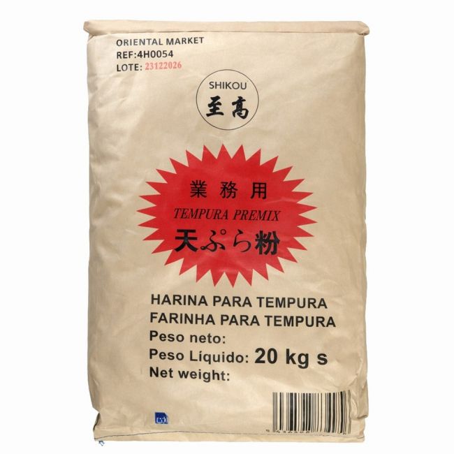 Saco de Farinha Tempura (Shikou) 20kg