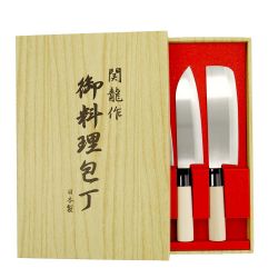 Set 4 Cuchillos Japoneses  (SASHIMI+DEBA+SANTOKU+NAKIRI)