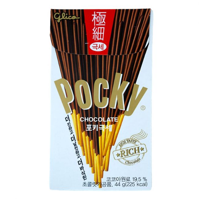 Gosto de chocolate pats superfina (Pocky) 44g