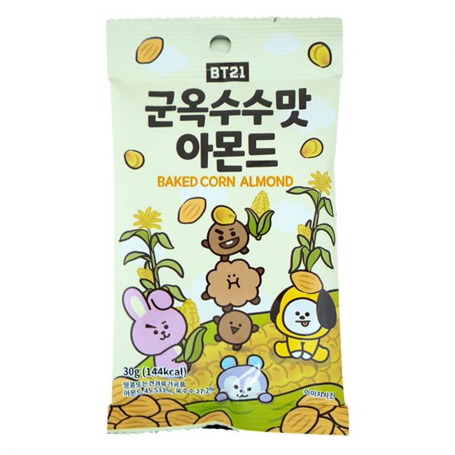 Amêndoa com sabor de milho assado 30g