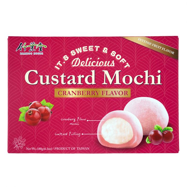 Mochi de cranberry vermelho (casa de bambu) 180g