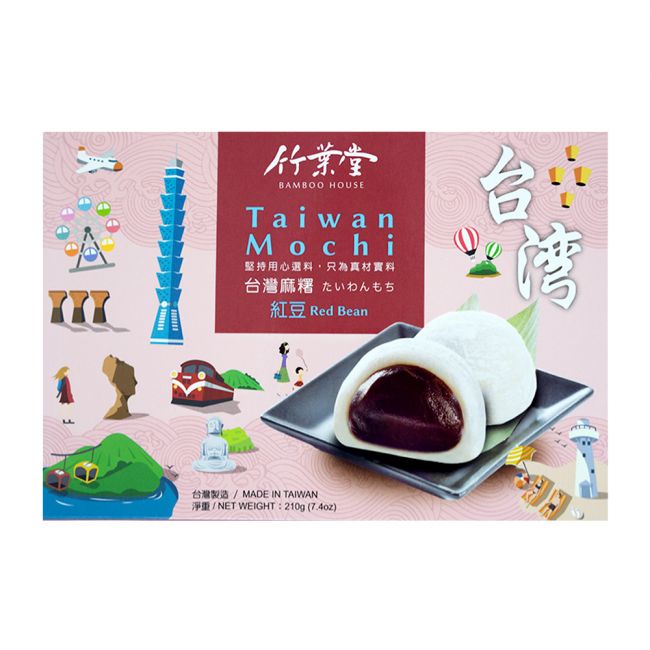 Red Soja Taiwan Mochi (casa de bambu) 210G (6UDS)
