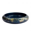 Sushi oke 28 cm "azul-dourado mármo"