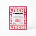 Gelado de framboesa e lichia (tiliz) ... 210g