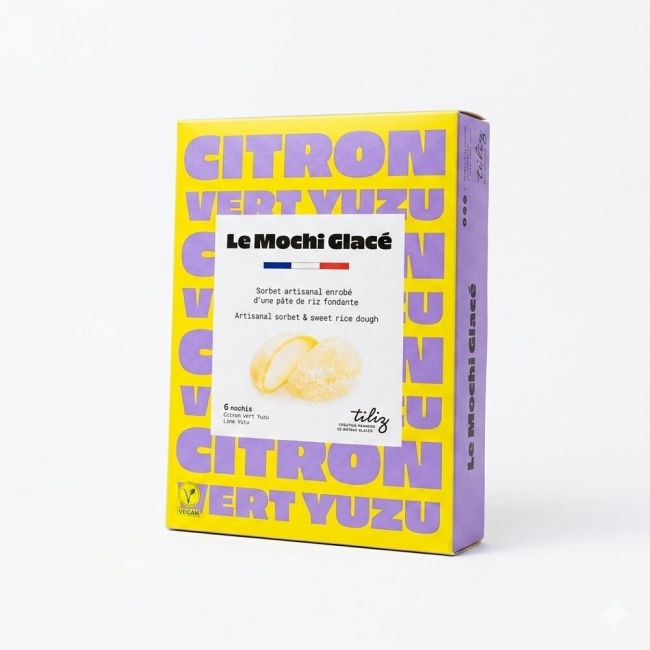 Sorvete de Lima e Yuzu (Tiliz) Mochi 210g
