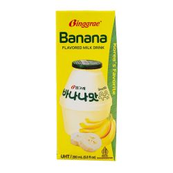 Bebida de leche con platano (BINGGRE) 200ml