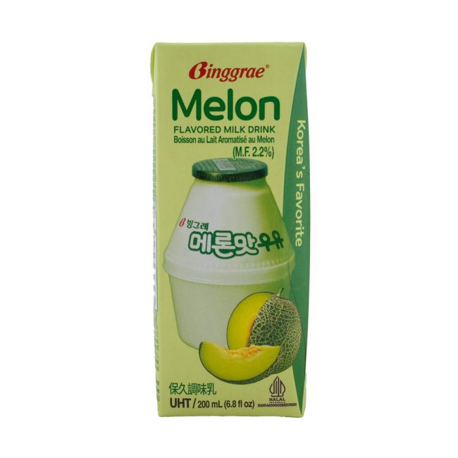 Bebida de leche con melón (BINGGRE) 200ml