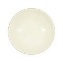 Placa de porcelana redonda "shirogesho" (21x5cm)
