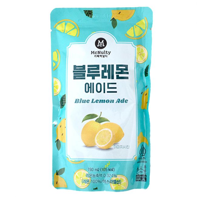 Bebida com sabor de limão (McNulty) 190ml
