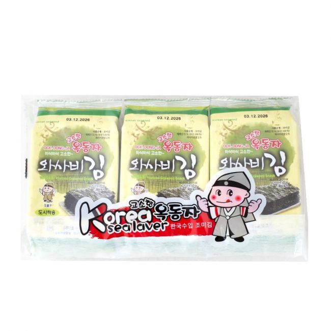 Alga Snack Sava Wasabi (OCK DONG JA) 4.5G