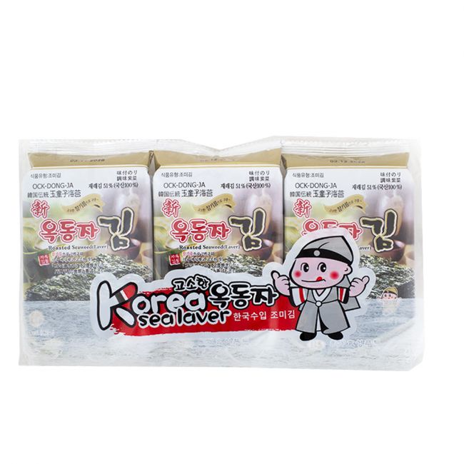 Alga snack sabor original (OCK DONG JA) 4.5g