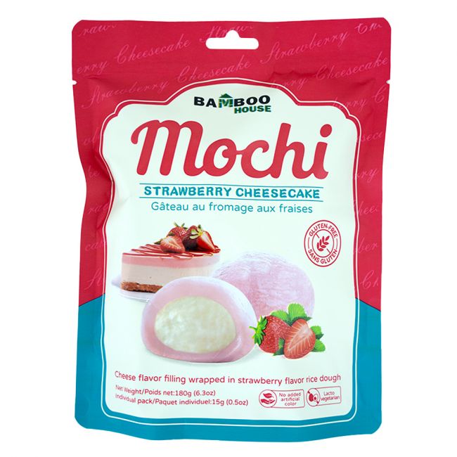 Mochi tarta de queso de fresa(BAMBOO HOUSE) 180g