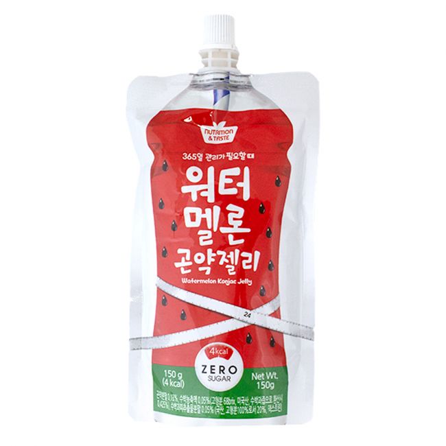 Molho de gelatina Konjac de melancia (Borambio) 150ml