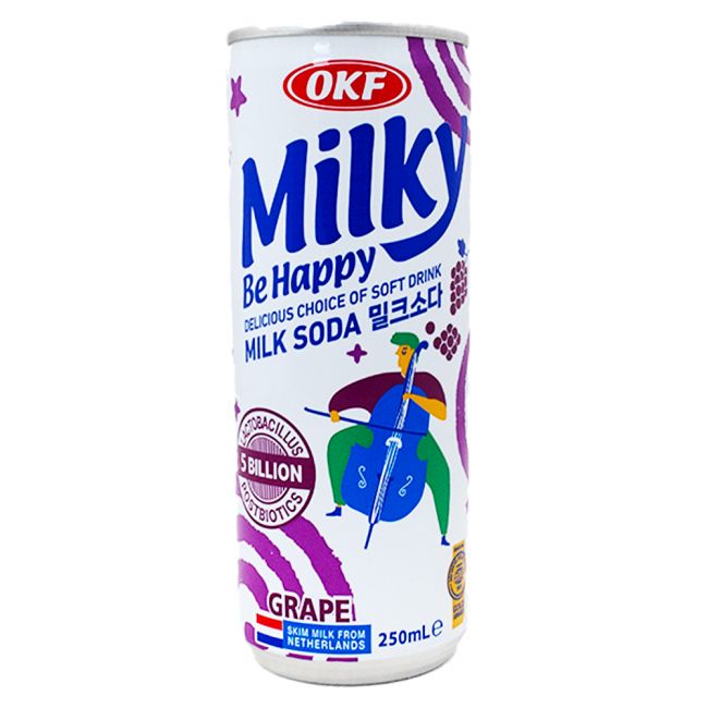 Bebida milky be happy uva (OKF) 250ml