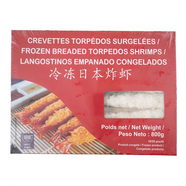 Ebi Fry Torpedo Estilo Japonês 2L 16/20 (Oceano Gallant) 800g