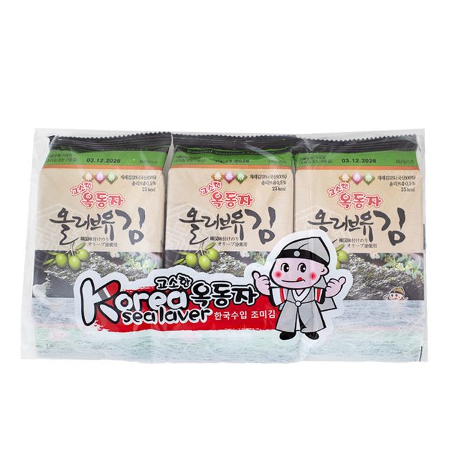 Alga Snack Olive Oil Taste (Dong JA) 4.5G