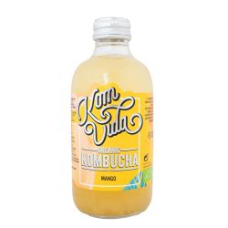 Bebida kombucha de mango...