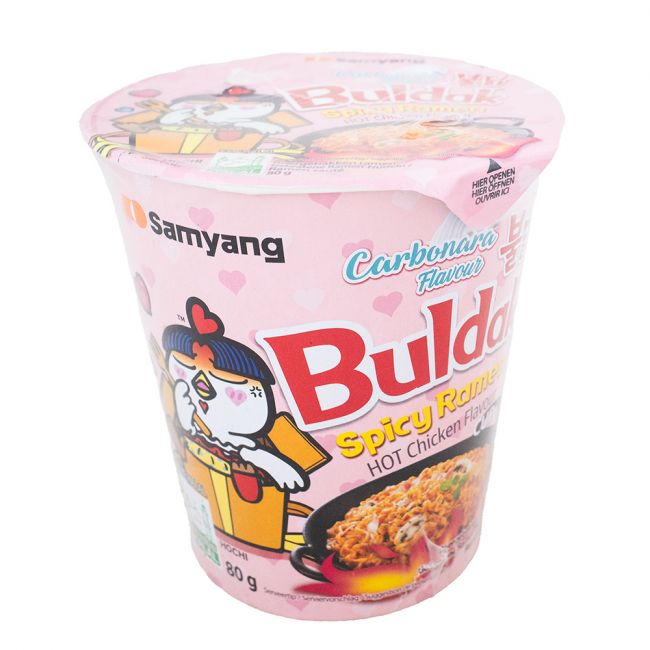 Cup BULDAK sabor carbonara (SAMYANG) 80g