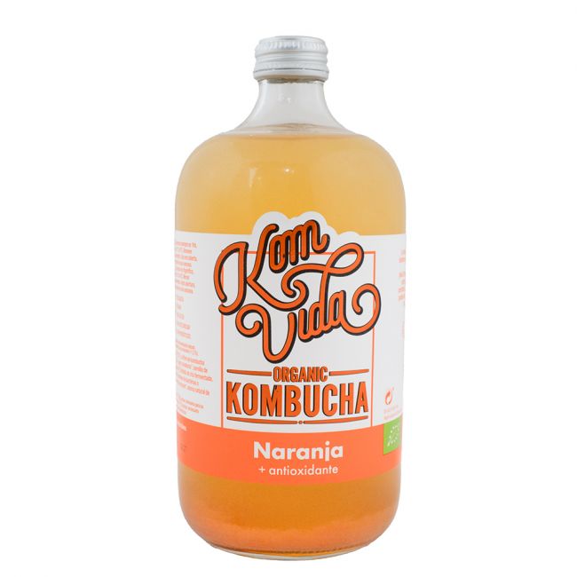 Bebida de Kombucha Laranja (Komvida) 750ml