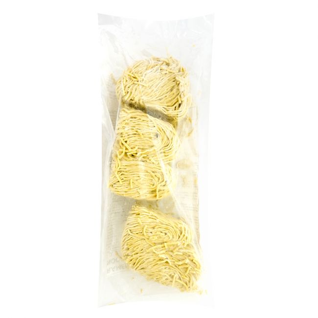 Ramen fresco fresco fideco congelado ondulado 650g