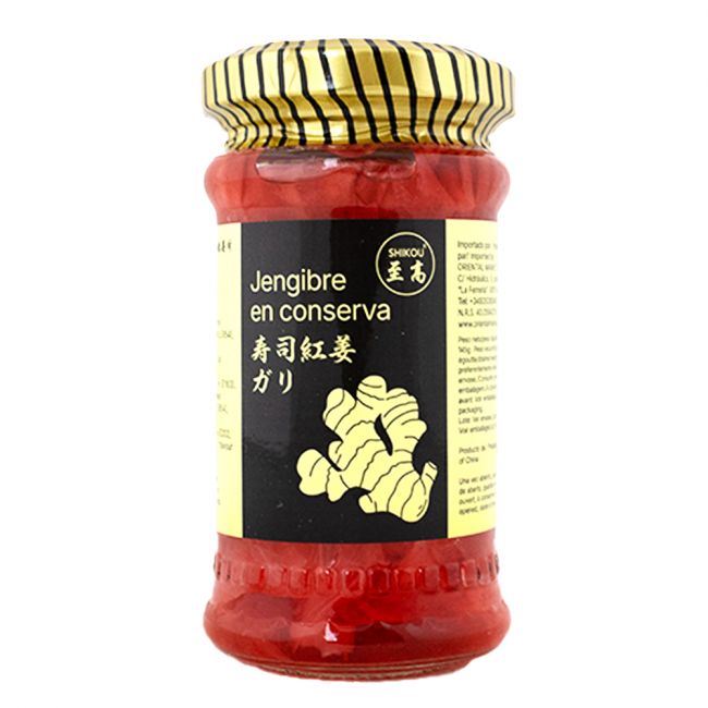 Preserva rosa gengibre (Shikou) 145g