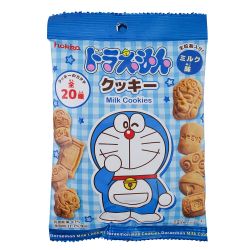 Biscoitos de leite Doraemon...