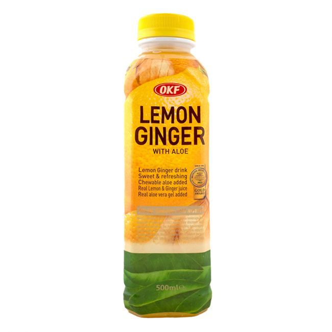 Aloe Vera S / Limon Bebida e Gengibre (OKF) 500ml