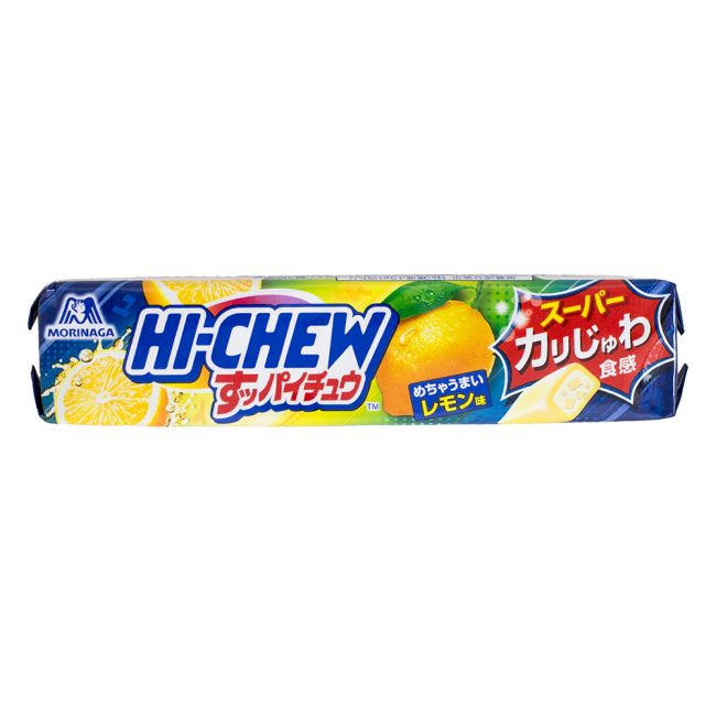Morinaga caramelo masticable sabor limón 55,2g