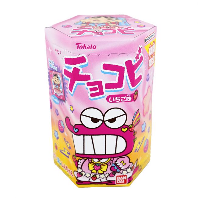 Tohaco Chocobi Morango Snacks 18g