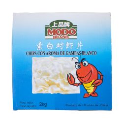 S / Camarão Branco Chips...