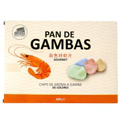 Pão de camarão colorido...