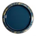 Sushi oke 28 cm "azul-dourado mármo"