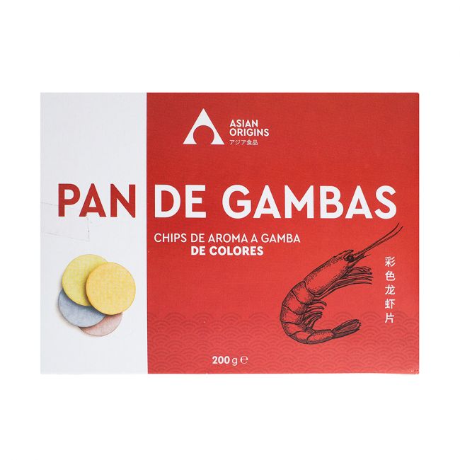 Chips Sabor camarão cores (origens asiáticas) 200g