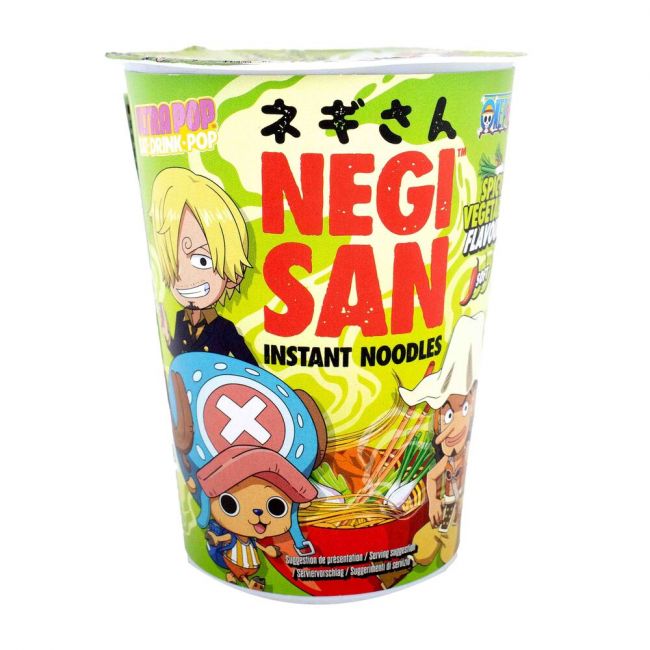 Macarrão copo vegetal picante (uma peça) 65g