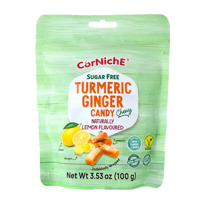 Gengibre e Limon de Candy Bulcamable Atual (Corniche) 100g
