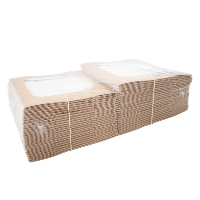 Caixa com janela p / sushi'thepack '220g / m2 + opp 17.5x12x4.5cm