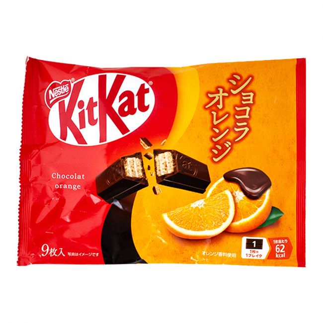 Chocolate Orange Kitkat (Nestlé) (9UDS) 104.4G