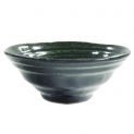 Tigela de porcelana 18,5x7,5cm "esmalte verde"