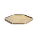 Plato cuadrado 14cm "Negro mate"